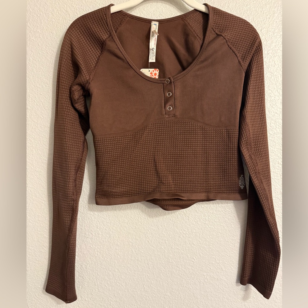 Free People Movement Women's Bail Out Long Sleeve Layer NWT